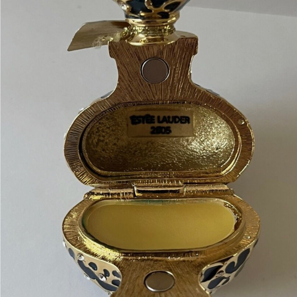 Este Lauder Solid Perfume Compact White Linen Bej… - image 4